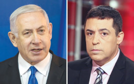 בן כספית, בנימין נתניהו (צילום: הדס פרוש,אלוני מור)