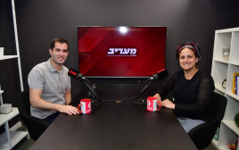 יקי אדמקר ואיילה בן גביר (צילום: אבשלום ששוני)